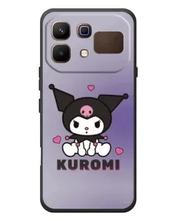 Чехол для Infinix Note 60 с картинкой «Kuromi — фиолетовый арт»