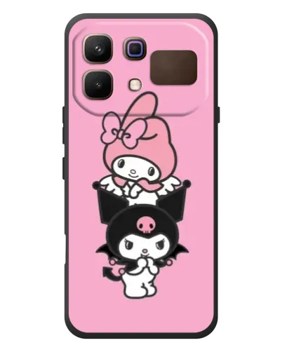 Чехол для Infinix Note 60 с картинкой «My Melody и Kuromi»