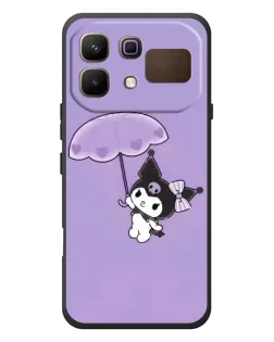 Чехол для Infinix Note 60 с картинкой «Kuromi с зонтиком»