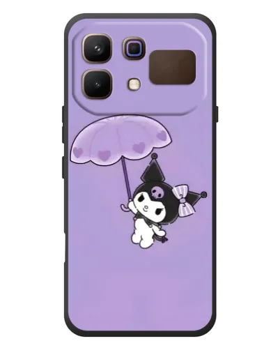 Чехол для Infinix Note 60 с картинкой «Kuromi с зонтиком»