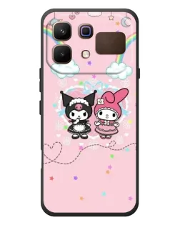 Чехол для Infinix Note 60 с картинкой «My Melody и Kuromi»