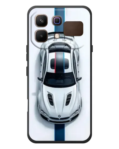 Чехол для Infinix Note 60 с картинкой «Вид сверху — BMW M»