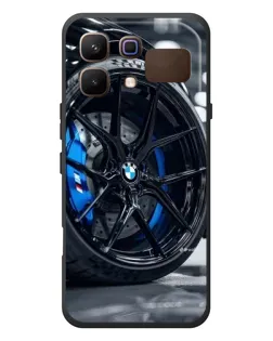 Чехол для Infinix Note 60 с картинкой «Колесо BMW вблизи»