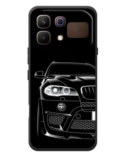 Чехол для Infinix Note 60 с картинкой «Темный силуэт BMW»