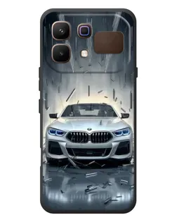 Чехол для Infinix Note 60 с картинкой «BMW в свете фар»