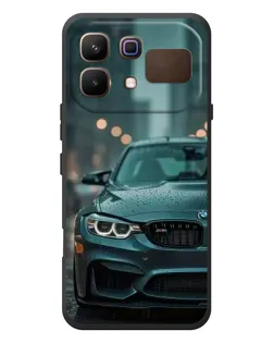 Чехол для Infinix Note 60 с картинкой «BMW в огнях города»