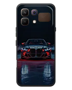 Чехол для Infinix Note 60 с картинкой «BMW на мокрой дороге»