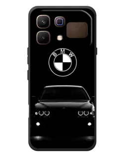 Чехол для Infinix Note 60 с картинкой «BMW — взгляд из темноты»