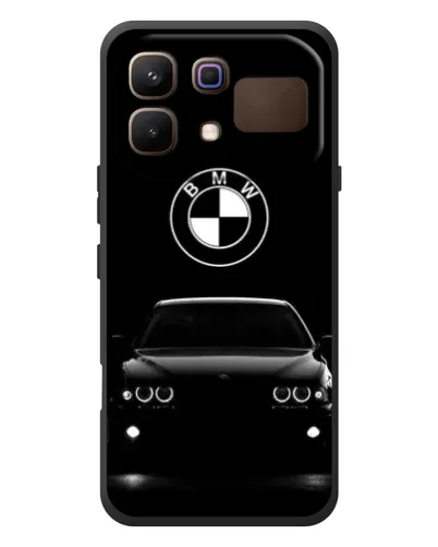 Чехол для Infinix Note 60 с картинкой «BMW — взгляд из темноты»