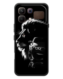 Чехол для Infinix Note 60 с картинкой «BMW и лев»
