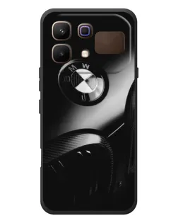 Чехол для Infinix Note 60 с картинкой «Эмблема BMW — макро»
