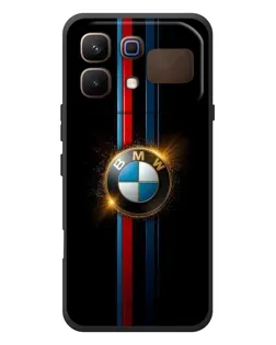 Чехол для Infinix Note 60 с картинкой «BMW M-Power неон»