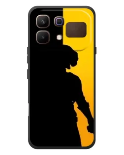 Чехол для Infinix Note 60 с картинкой «Тень воина PUBG»