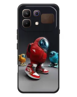 Чехол для Infinix Note 60 с картинкой «Among Us — 3D стиль»