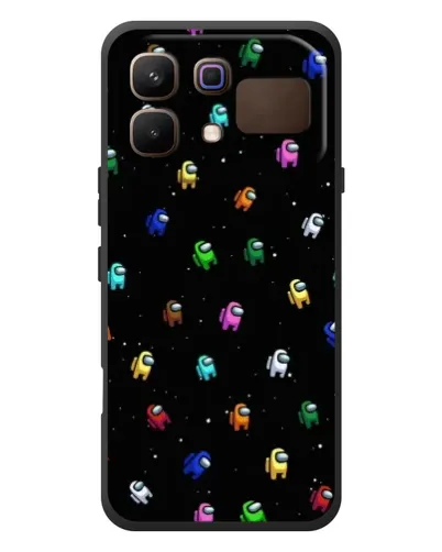 Чехол для Infinix Note 60 с картинкой «Экипаж Among Us»