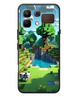 Чехол для Infinix Note 60 с картинкой «Minecraft летний день»