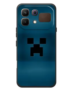 Чехол для Infinix Note 60 с картинкой «Крипер текстура»