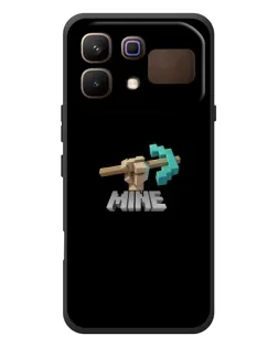 Чехол для Infinix Note 60 с картинкой «Алмазная кирка»