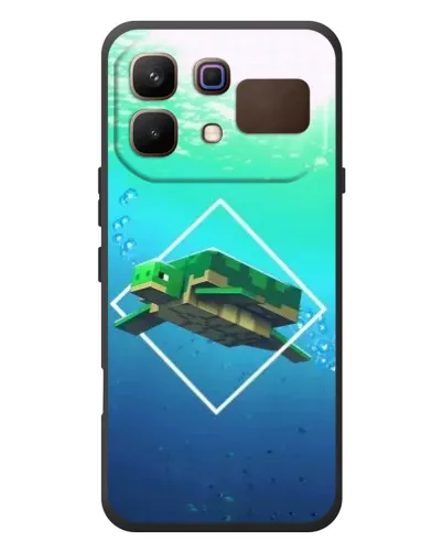 Чохол для Infinix Note 60 з картинкою «Черепаха Minecraft» Чохол для Infinix Note 60 з картинкою «Черепаха Minecraft»