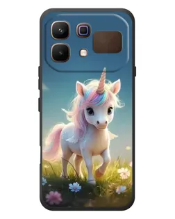 Чехол для Infinix Note 60 с картинкой «Единорог на поляне» Чехол для Infinix Note 60 с картинкой «Единорог на поляне»
