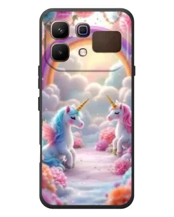 Чехол для Infinix Note 60 с картинкой «Радуга и единороги» Чехол для Infinix Note 60 с картинкой «Радуга и единороги»