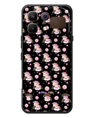 Чехол для Infinix Note 60 с картинкой «Magic Unicorn паттерн» Чехол для Infinix Note 60 с картинкой «Magic Unicorn паттерн»