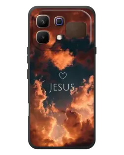 Чехол для Infinix Note 60 с картинкой «Сияние Имени Jesus»
