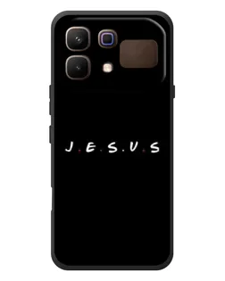 Чехол для Infinix Note 60 с картинкой «Точки веры J.E.S.U.S.»