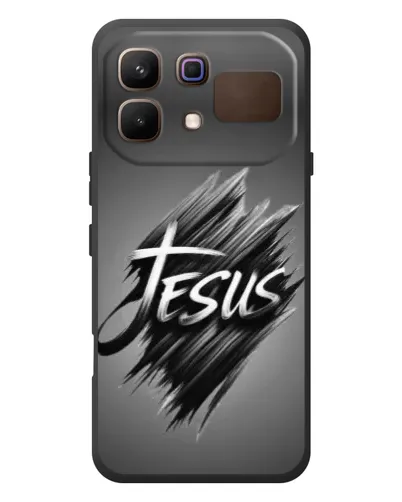 Чехол для Infinix Note 60 с картинкой «Надпись Jesus Graffiti» Чехол для Infinix Note 60 с картинкой «Надпись Jesus Graffiti»