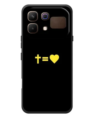 Чехол для Infinix Note 60 с картинкой «Сердце и Крест» Чехол для Infinix Note 60 с картинкой «Сердце и Крест»