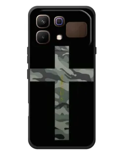 Чехол для Infinix Note 60 с картинкой «Милитари Крест»