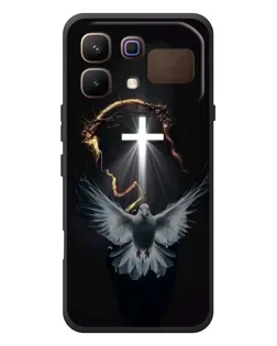 Чехол для Infinix Note 60 с картинкой «Голубь и Свет»