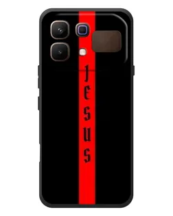 Чехол для Infinix Note 60 с картинкой «Красная линия веры»