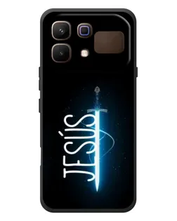 Чехол для Infinix Note 60 с картинкой «Меч Духа Jesus»