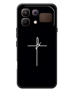 Чехол для Infinix Note 60 с картинкой «Тонкий крест»