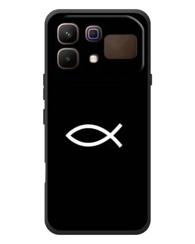 Чохол для Infinix Note 60 з картинкою «Символ риби Jesus» Чохол для Infinix Note 60 з картинкою «Символ риби Jesus»