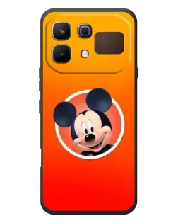 Чехол для Infinix Note 60 с картинкой «Mickey в круге»