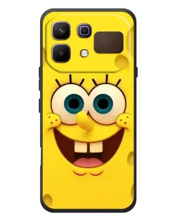 Чехол для Infinix Note 60 с картинкой «Губка Боб улыбка»
