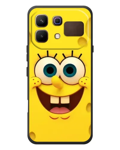 Чехол для Infinix Note 60 с картинкой «Губка Боб улыбка»
