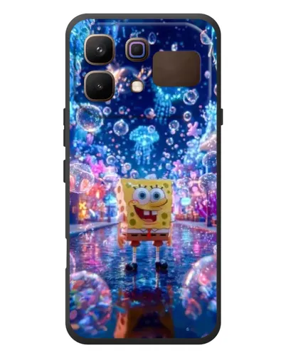 Чехол для Infinix Note 60 с картинкой «Неоновый океан»