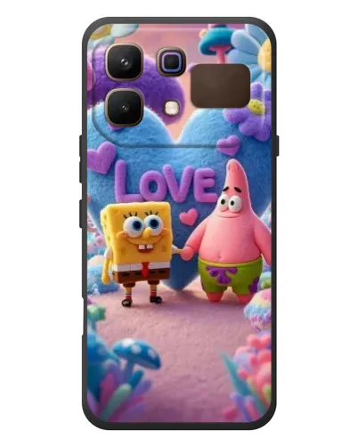 Чехол для Infinix Note 60 с картинкой «Губка Боб Патрик»