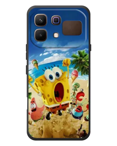 Чехол для Infinix Note 60 с картинкой «Развлечения на пляже»
