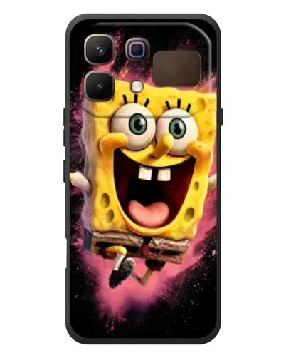 Чехол для Infinix Note 60 с картинкой «Взрывной Спанч Боб»