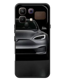 Чехол для Infinix Note 60 с картинкой «Tesla Model S Look» Чехол для Infinix Note 60 с картинкой «Tesla Model S Look»