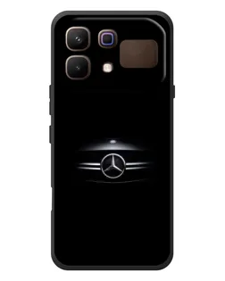 Чехол для Infinix Note 60 с картинкой «Mercedes — абстрактные линии»