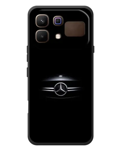 Чехол для Infinix Note 60 с картинкой «Mercedes — абстрактные линии»