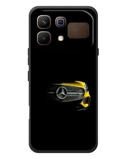 Чехол для Infinix Note 60 с картинкой «Mercedes — ретро стиль»