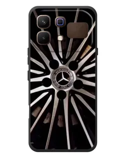 Чехол для Infinix Note 60 с картинкой «Диск Mercedes»
