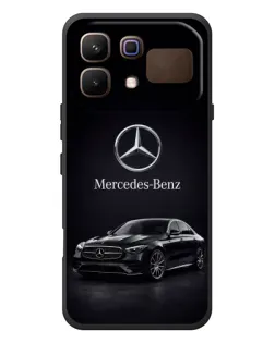 Чехол для Infinix Note 60 с картинкой «Mercedes — решетка радиатора»