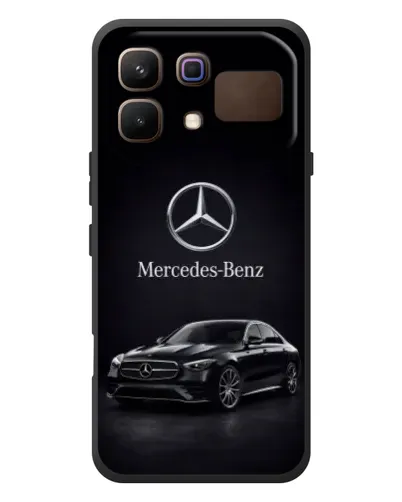 Чехол для Infinix Note 60 с картинкой «Mercedes — решетка радиатора»